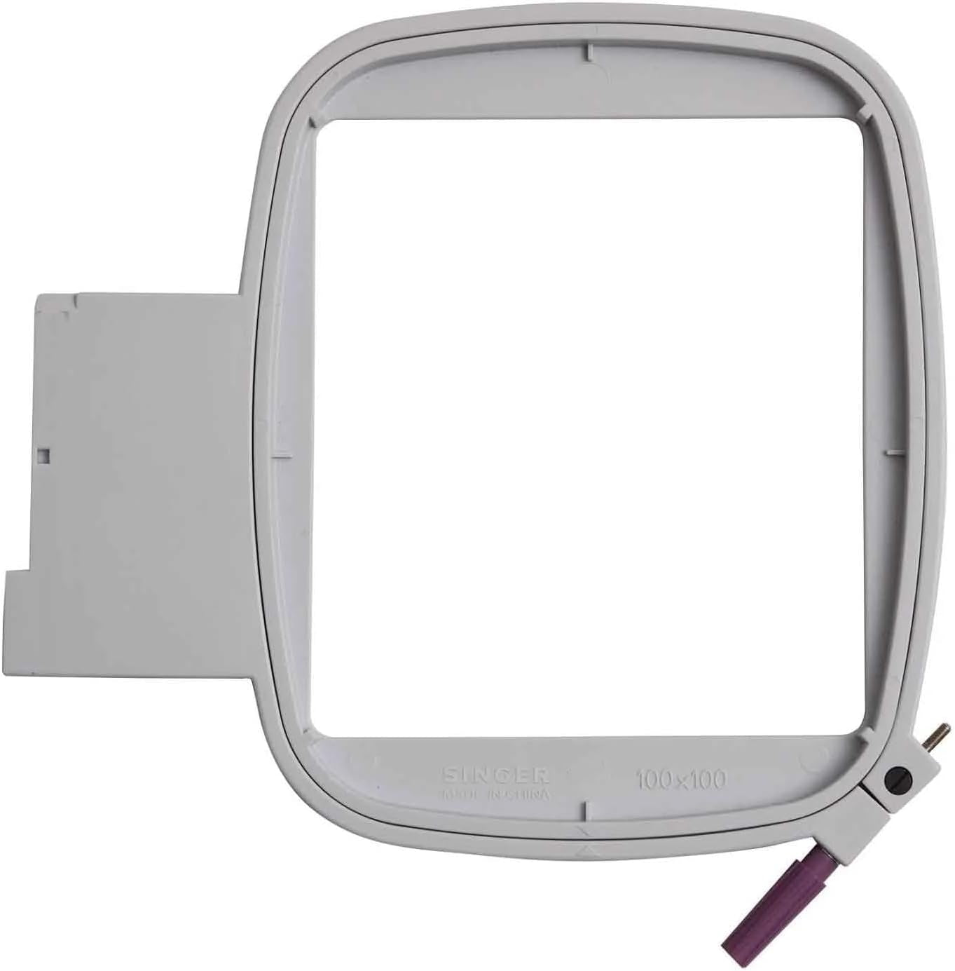 SINGER Embroidery Hoop 100Mm X 100Mm | Compatible with SINGER SE9180 & SE9150 | Precise Fabric Tension | Delivers Professional-Quality Embroidery Results