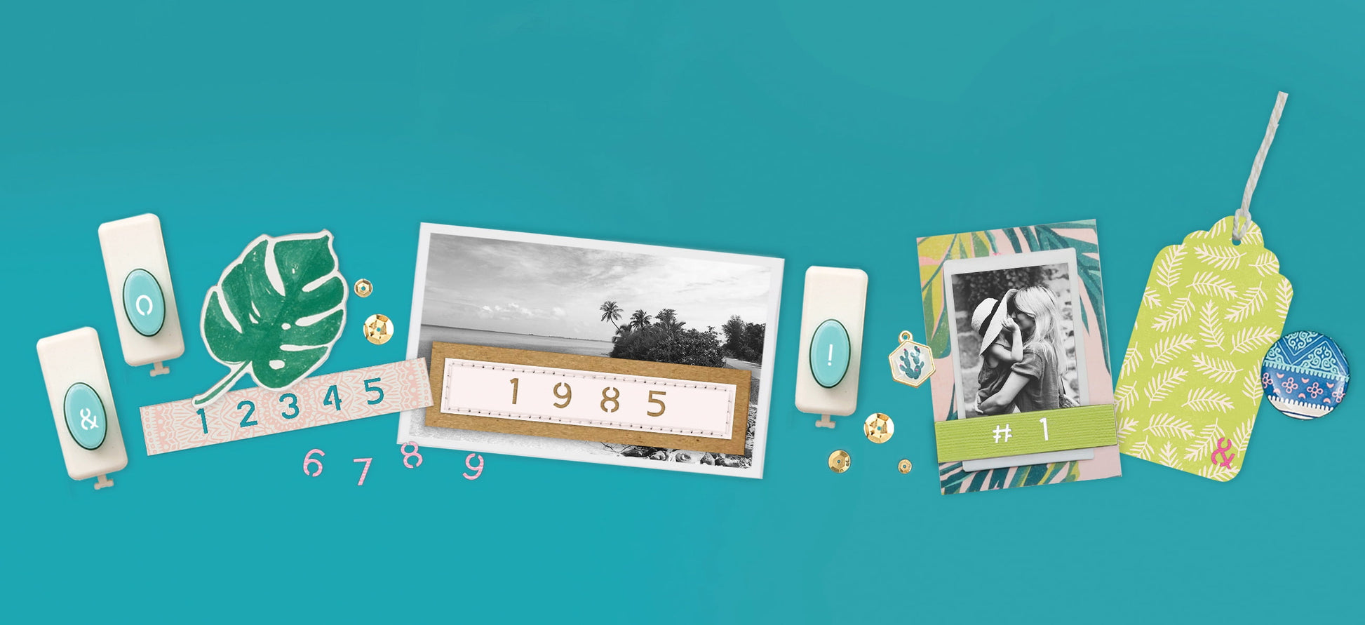 Numbers & Symbols Punch Set -