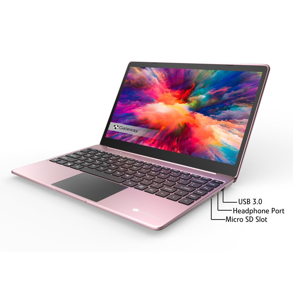 14.1" Ultra Slim Notebook, FHD, Intel� Core? I5-1135G7, Quad Core, Intel� Iris� Xe Graphics, 512GB SSD, 16GB RAM, Tuned by THX?, Fingerprint Scanner, 1MP Webcam, HDMI, Windows 10, Rose Gold