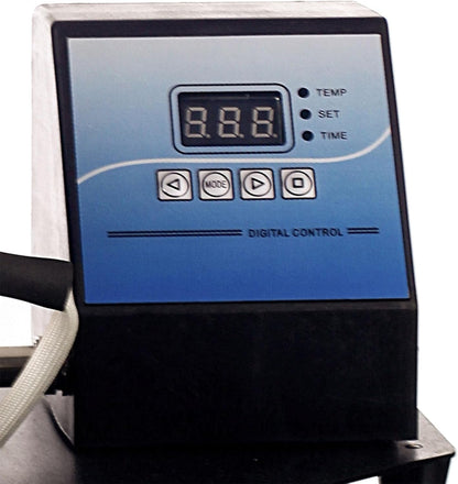 110V/220V Digital Control Box Press Machine Temperature Control Box Heat Transfer Printer Temp Controller 1300W High Accuracy Sensors