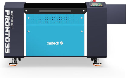 Omtech 100W CO2 Laser Engraver, 28"X20" Laser Engraving Machine with Autofocus 2 Way Pass-Throughs Built-In Air Assist, Commercial Laser Cutting Etching Machine for Wood Glass Acrylic Leather More