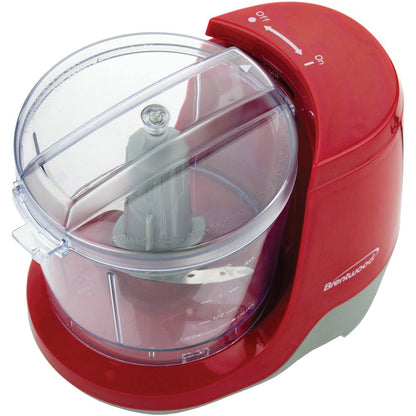 MC-109R 1.5 Cup Mini Food Chopper, Red