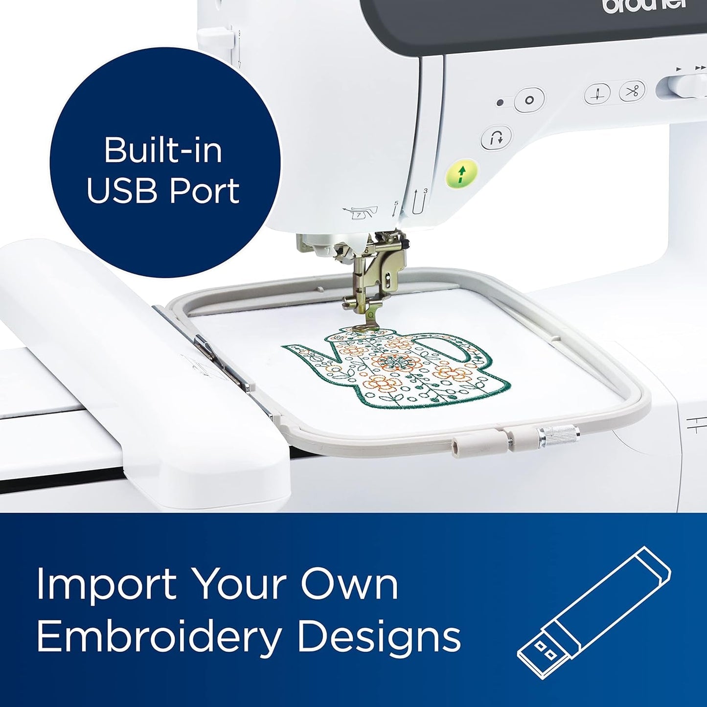Brother SE2000 Computerized Sewing and Embroidery Machine