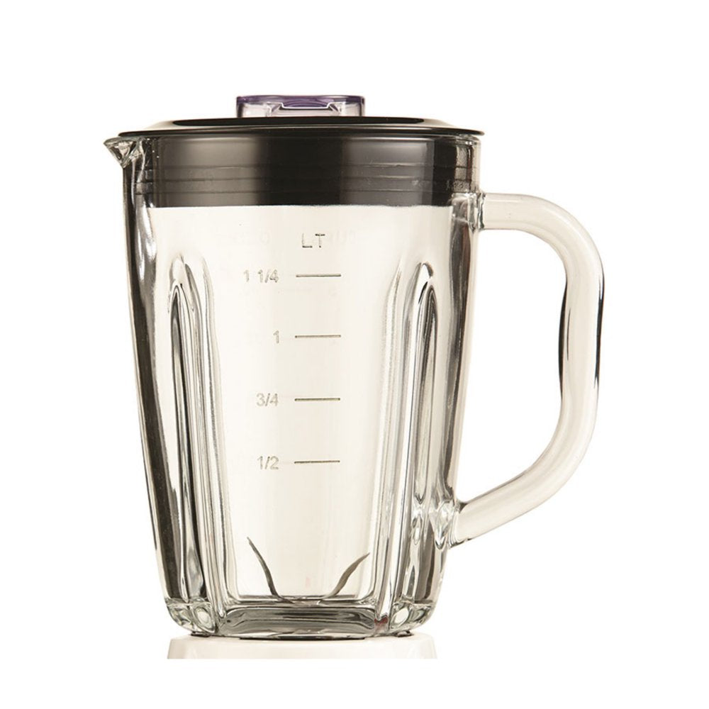 JB-920W 12-Speed plus Pulse Blender with Glass Jar, White