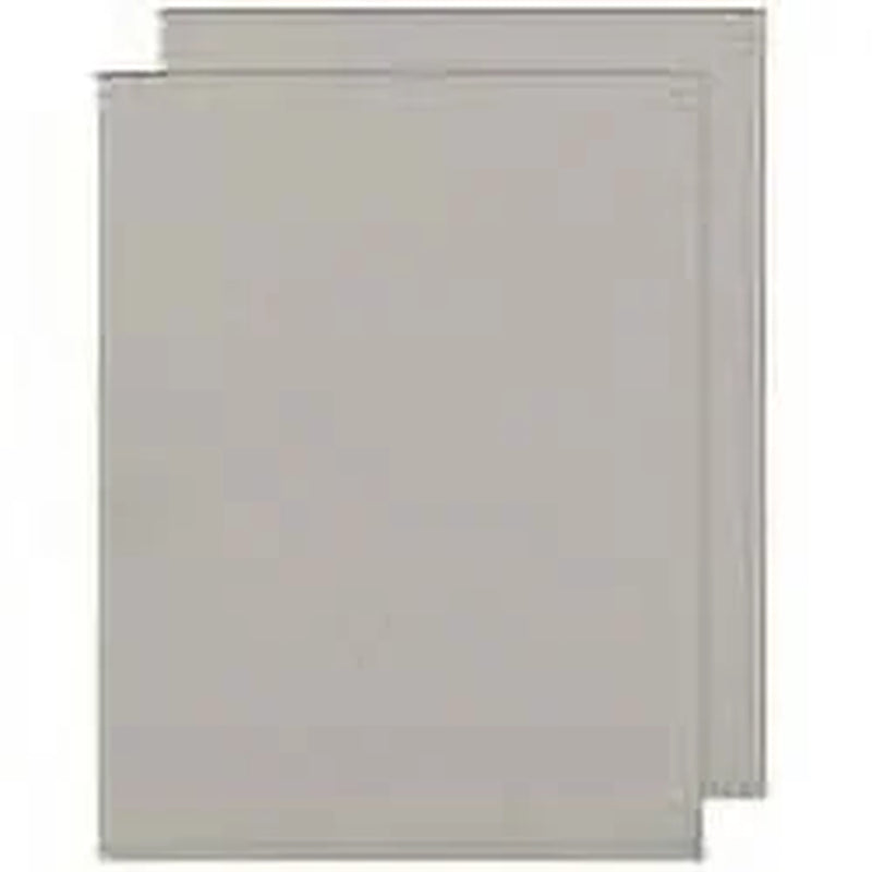 We R Cinch Book Board 8.5"X11" 2/Pkg-Gray Chipboard