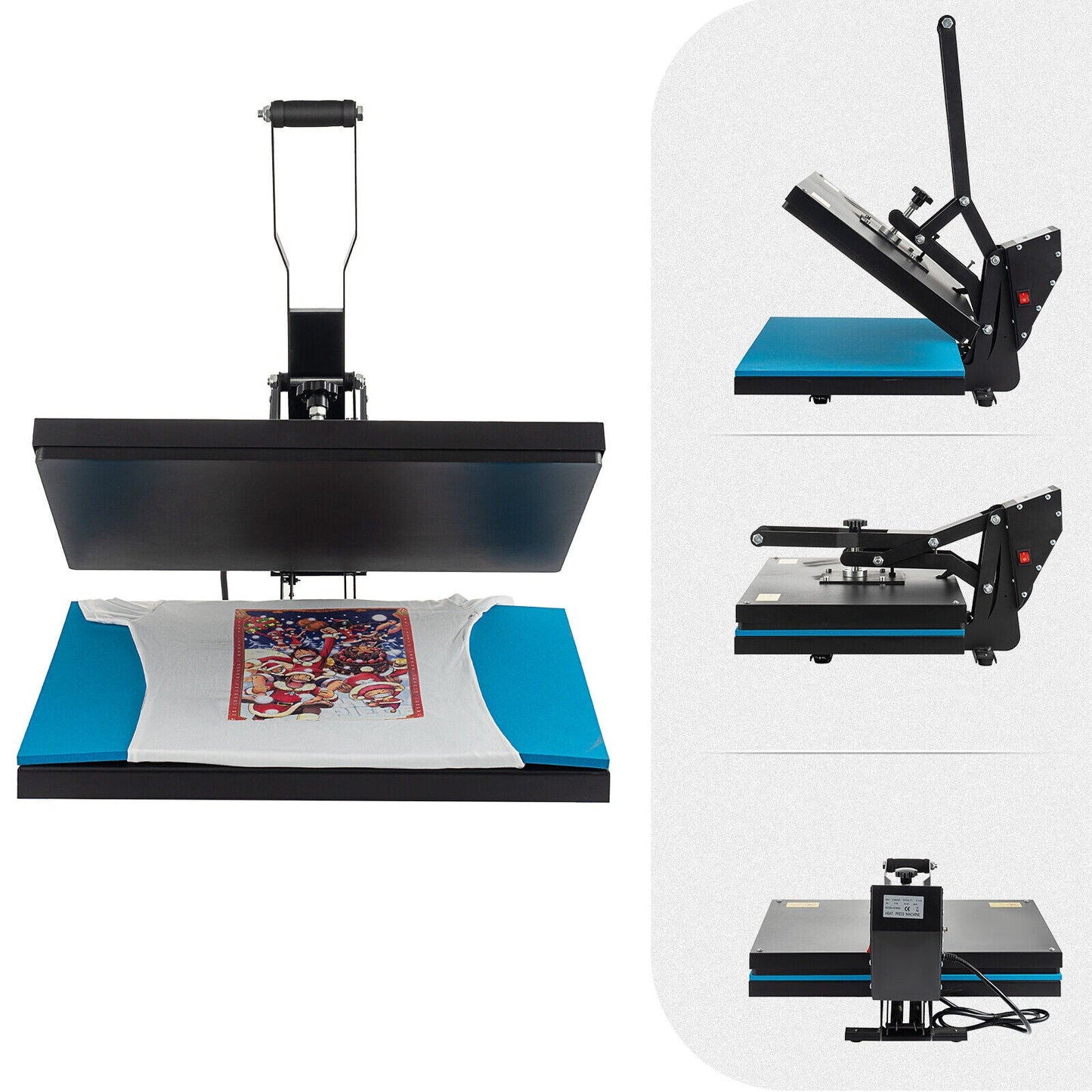 Clamshell Heat Press Machine 16" X 24" Sublimation Printer Transfer DIY T-Shirt
