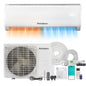 11500 BTU Mini Split Air Conditioner & Heater, Wifi Enabled 115V Energy Saving Wall Mounted Inverter Ductless AC Unit Cools up to 750 Sq. Ft, Heat Pump & Installation Kit