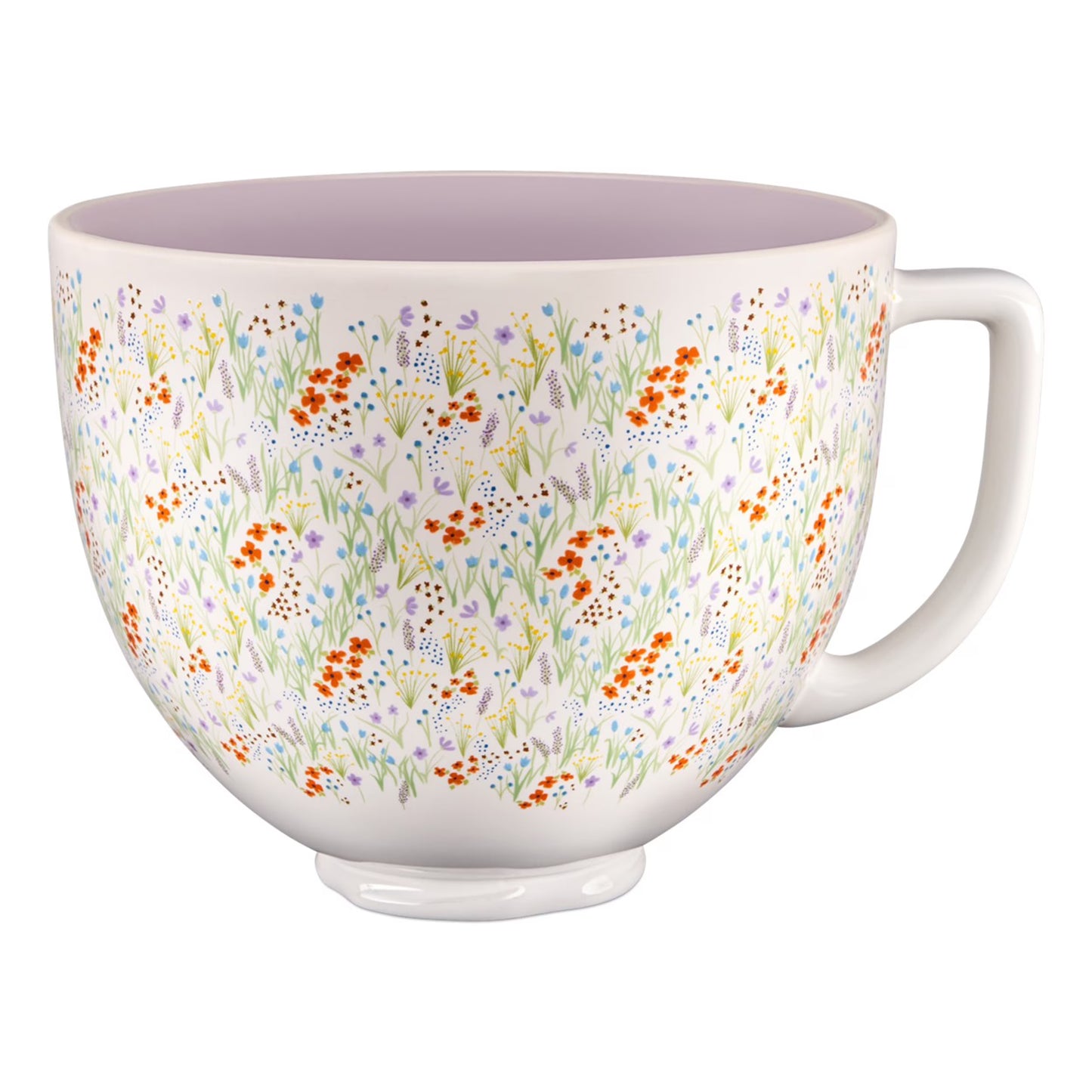 Artisan Series 5-Quart Tilt-Head Stand Mixer, Wildflower with Ceramic Bowl, Flat Beater, Dough Hook, Whip
