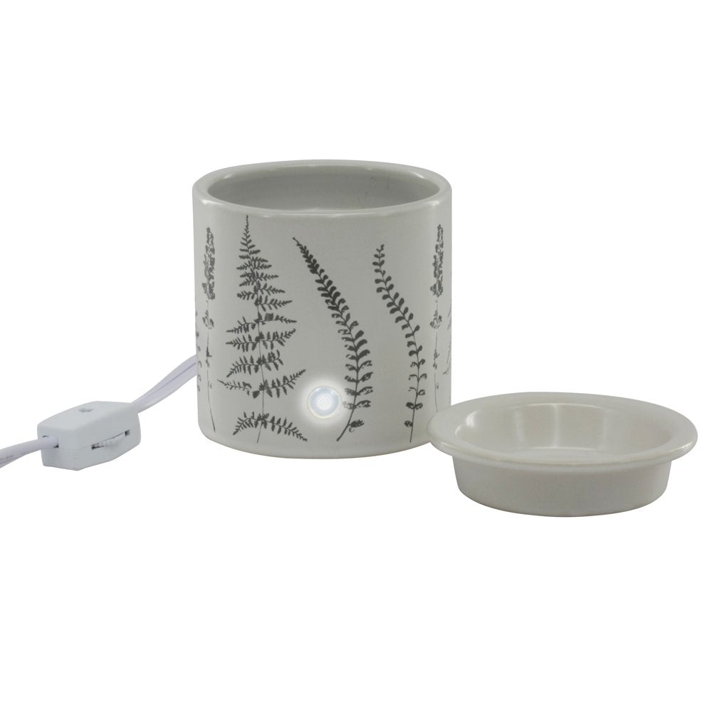 Electric Botanical Ceramic Wax Warmer, Single Pack