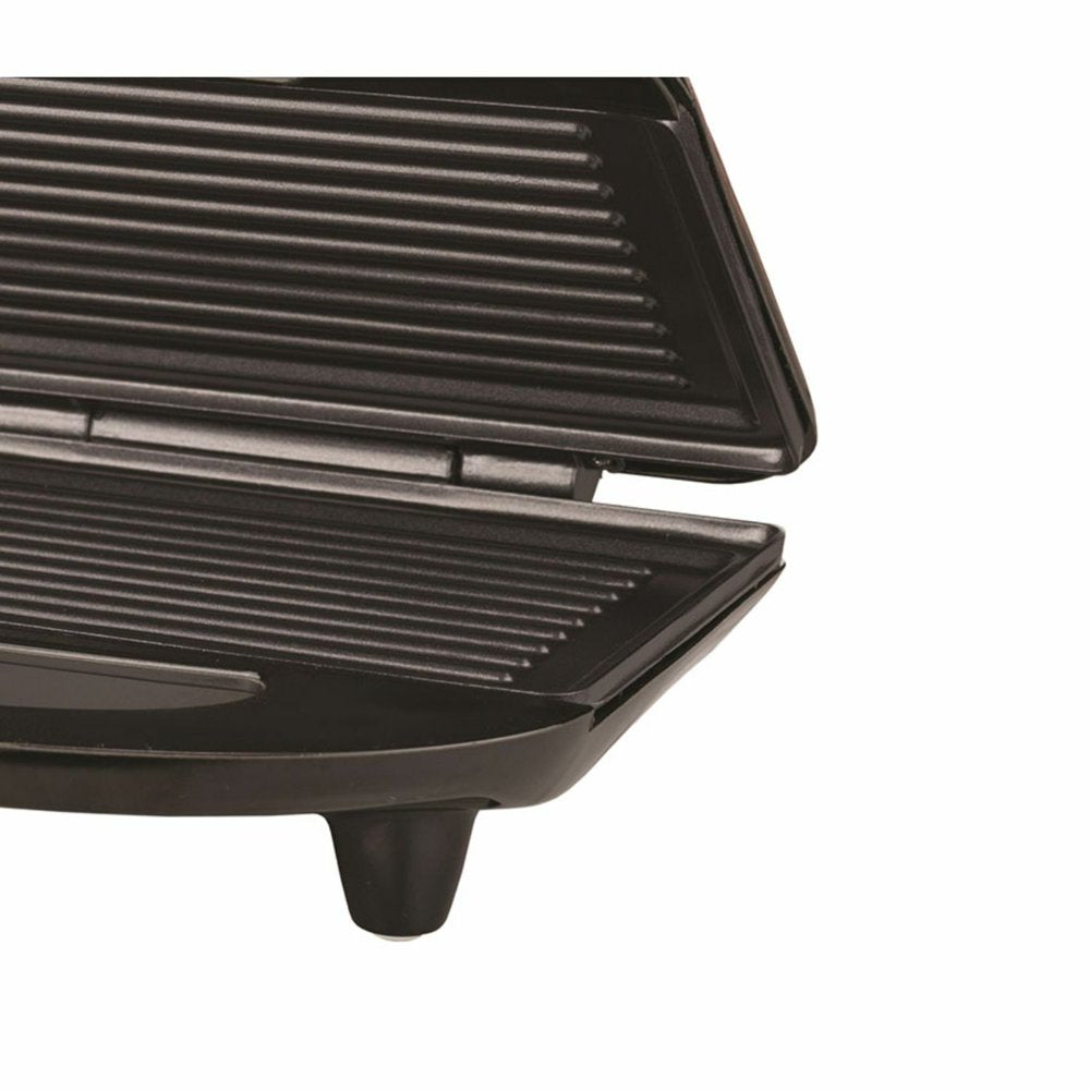 TS-246 Non-Stick Panini Press and Sandwich Maker - Black