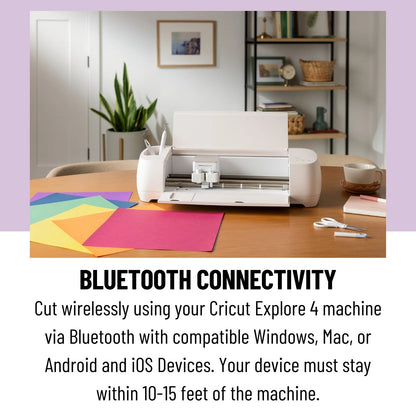 Cricut Explore 4 Electric Craft Cutting Machine with Ultimate Card Making Bundle