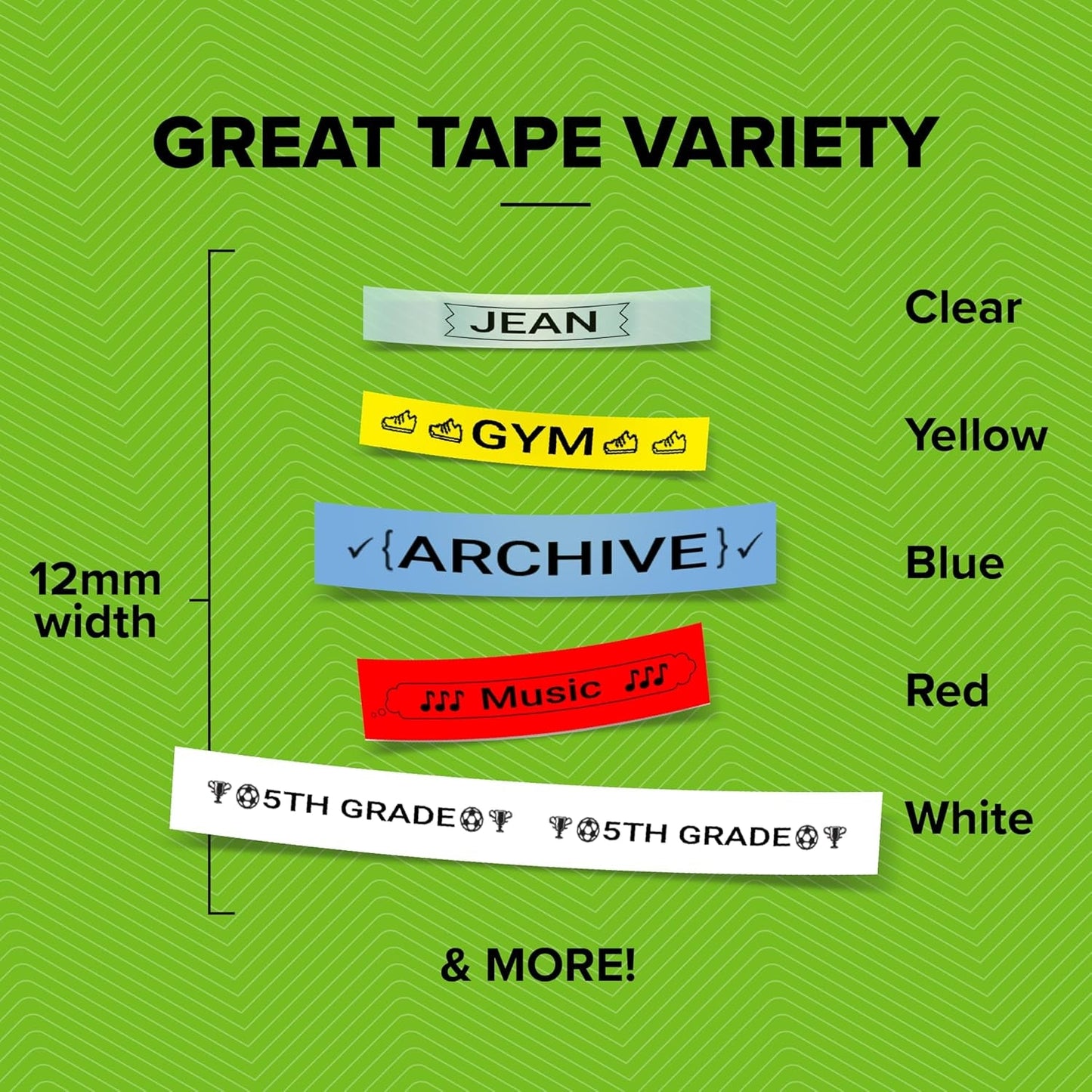 DYMO Label Maker Machine with Tape - 100H Letratag Handheld, Comes with 3 LT Label Tapes. Great for Home & Office Organization
