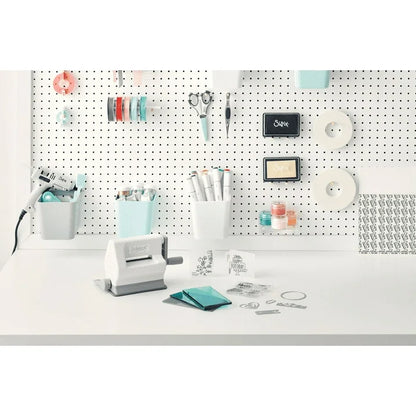 Sizzix Sidekick Starter Kit-White & Gray