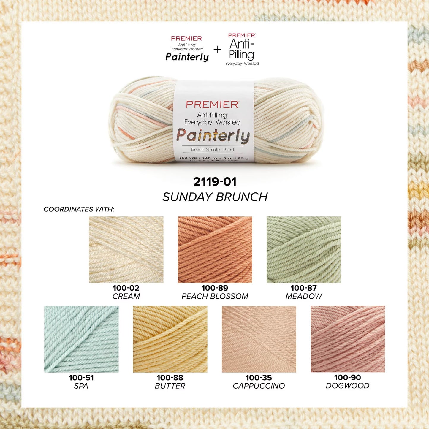 Anti-Pilling Everyday® Worsted Painterly