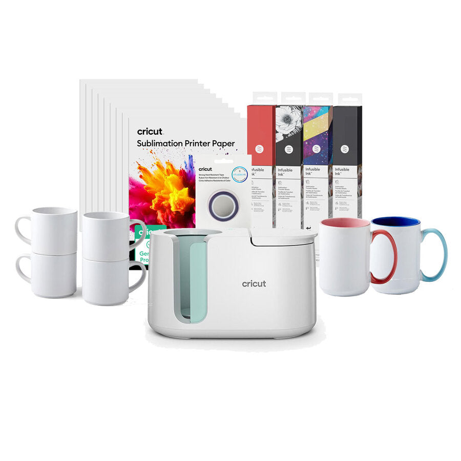 Cricut Mug Press™ + Everything Materials Bundle
