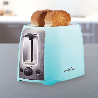 Cool Touch 2-Slice Toaster, Blue, Extra Wide Slots