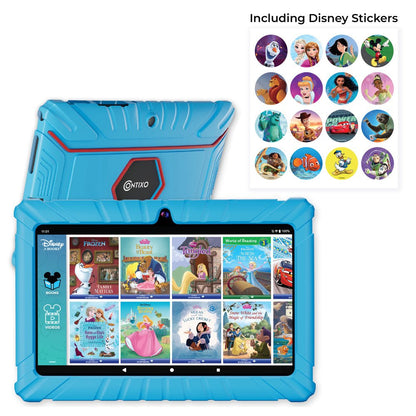 7" Kids Tablet 32GB, 50+ Disney Storybooks, Kid-Proof Case (2023 Model) - Blue