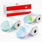 Phomemo Thermal Labels - 3 Rolls Gradient Color M110 Labels for M110/M220/M221/M120/M200, 1.96"X1.96" (50X50Mm), 140 Labels for Small Business/Home Use, Barcode, Address, Logo