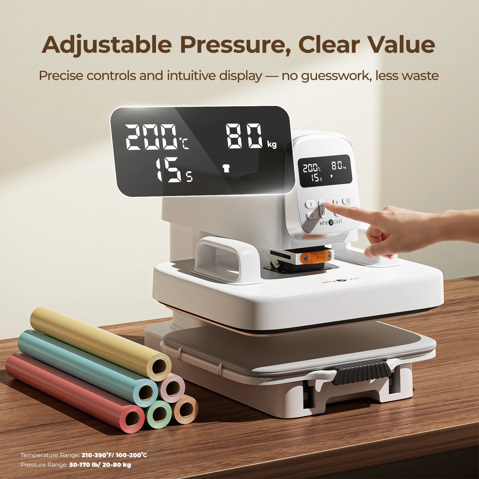 HTVRONT A100 Auto Multi Heat Press