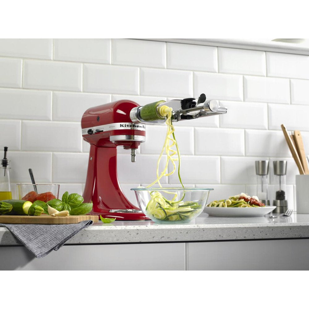 7 Blade Spiralizer plus with Peel, Core and Slice - KSM2APC