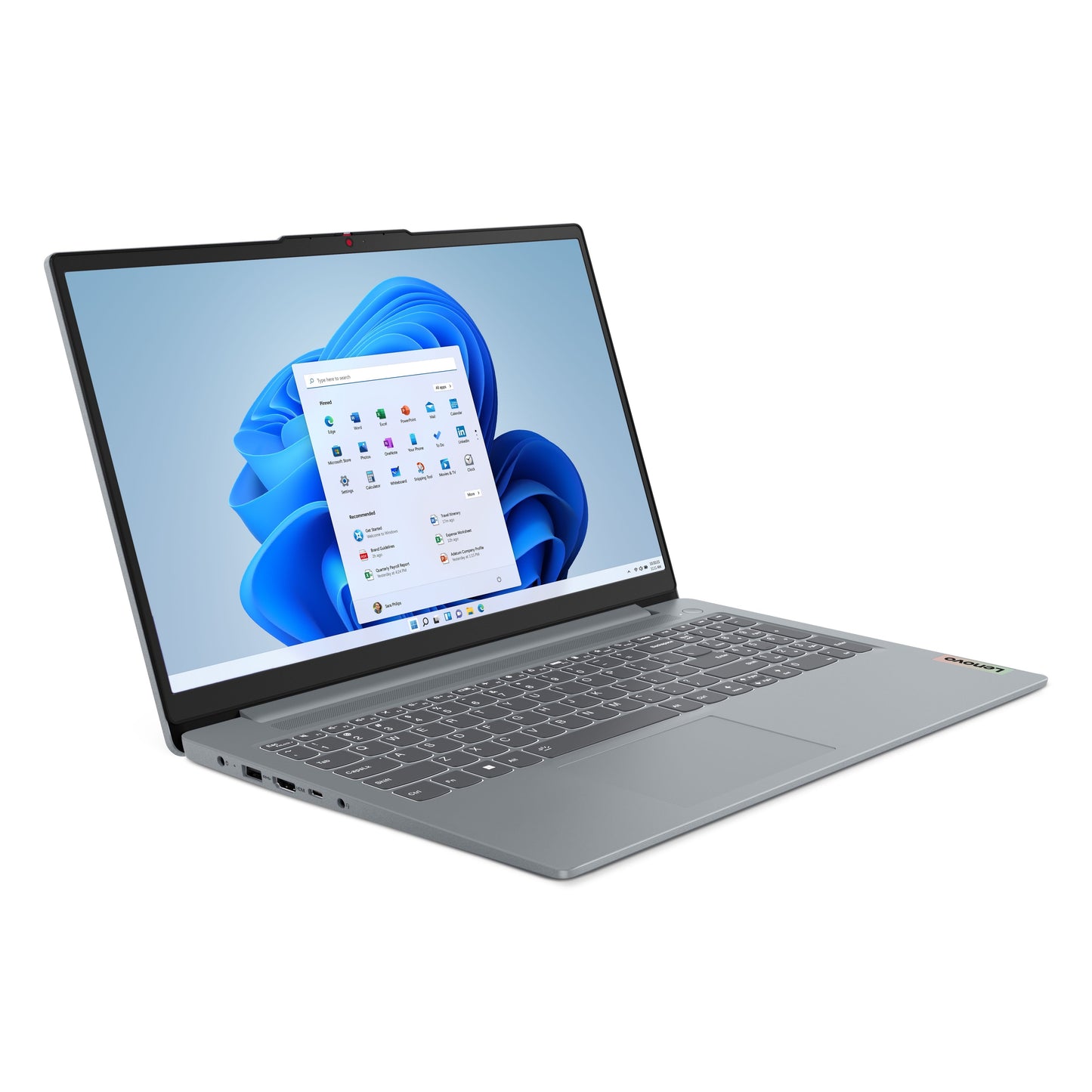 Ideapad Slim 3I 15.6 Inch Laptop Intel Core I3-N305 8GB RAM 256GB SSD Arctic Grey