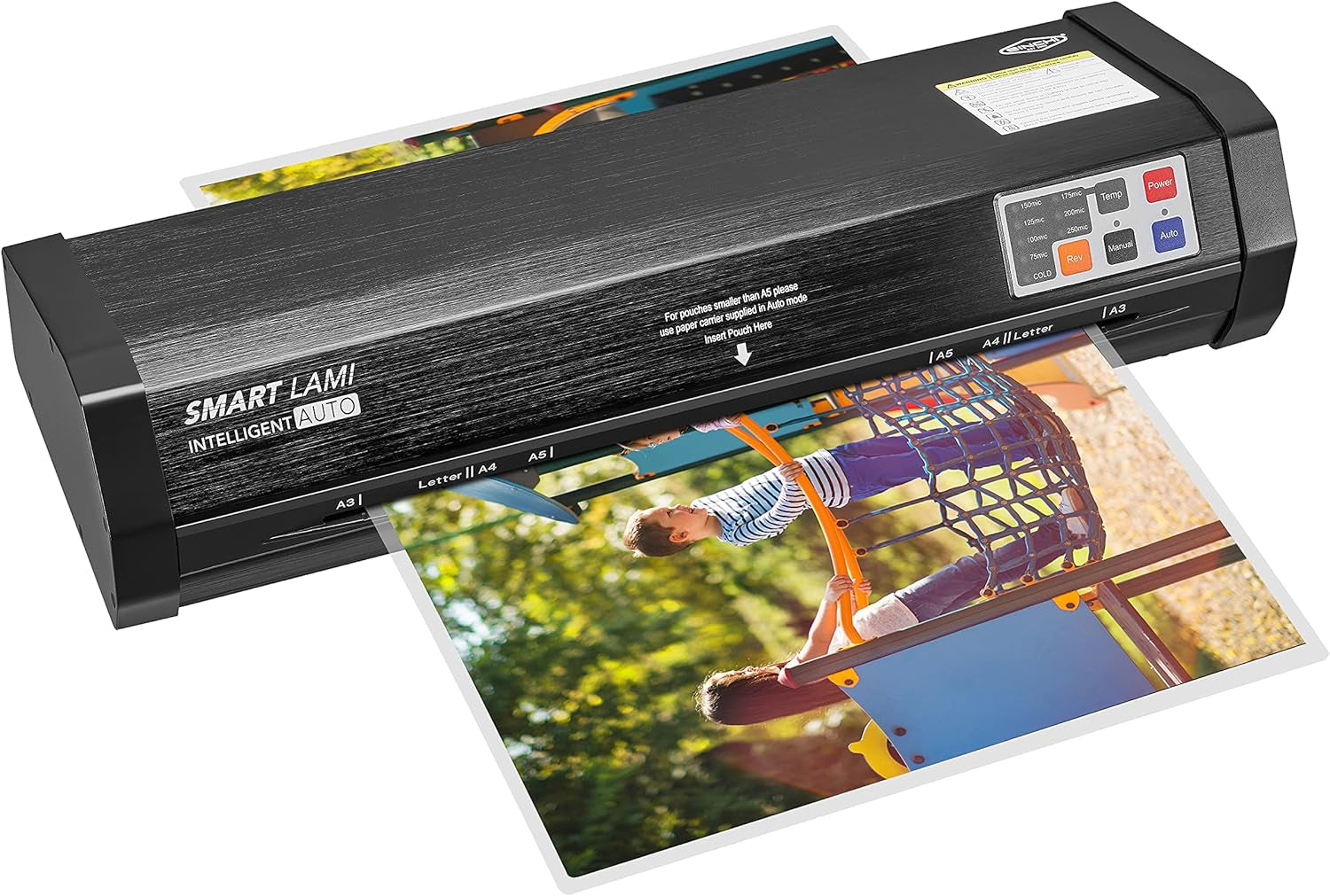 SINCHI Smartlami Laminator/Foil Applicator & 8-Color Pack Foil Rolls