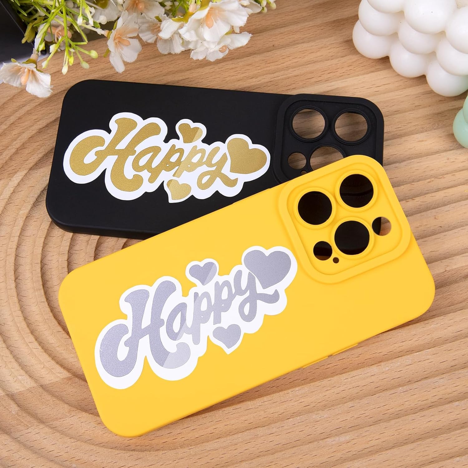 001 Vinyl Glossy Permanent Adhesive Vinyl for Craft Decal Projects 12" X 10Ft, Glossy Silver