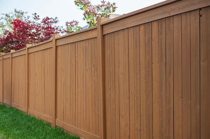Semi-Transparent Water Based Wood Stain, Fence Stain & Deck Paint, Chestnut Brown, 5 Gal