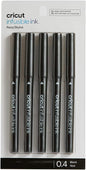 Cricut Infusible Ink Pens - Basic Set (5Ct) - Sublimation Inks That Won'T Flake, Peel, Fade, Crack, or Wrinkle