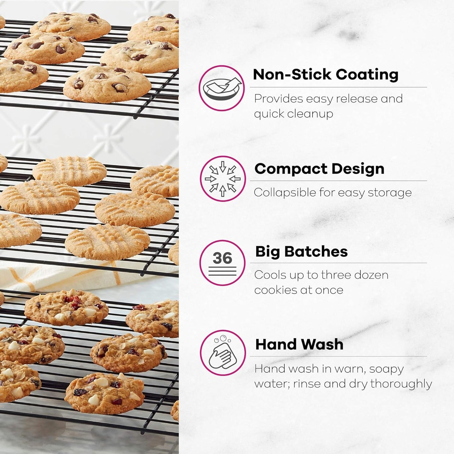 3-Tier Collapsible Cooling Rack