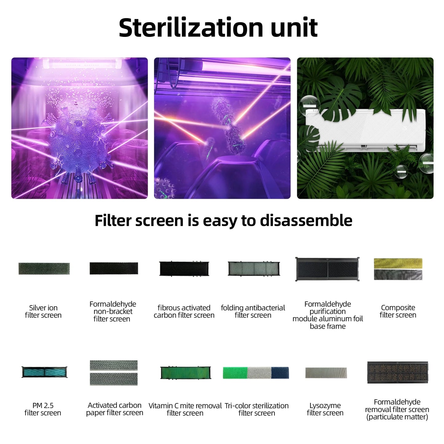 12000 BTU Split Air Conditioner & Heat, with Remove Control ,Wifi, 22 SEER2 Energy Efficient 115V ,Ductless Air Conditioner, For750 Sq.Ft
