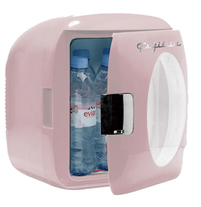 Portable Retro 12-Can Mini Cooler, EFMIS462, Pink