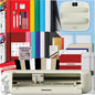 Cricut Explore 5 Essentials Machine Bundle with Easypress 9X9, Rainbow Smart Vinyl & Smart Iron-On and 100+ Project Design Ebook - DIY Cutting Machine for Vinyl, HTV, T-Shirts & Home Decor