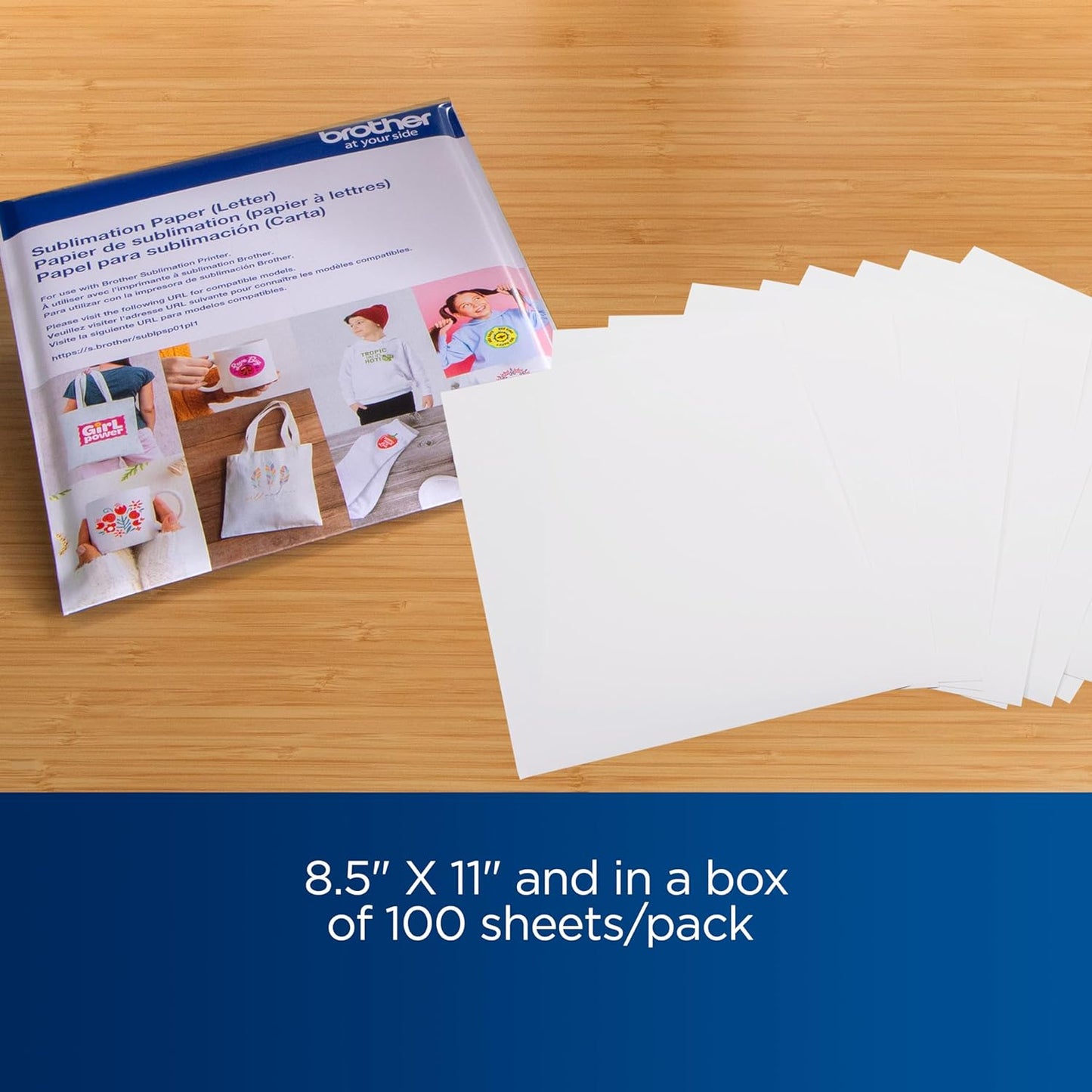 Brother Sublimation Paper Pack (100 Sheets)