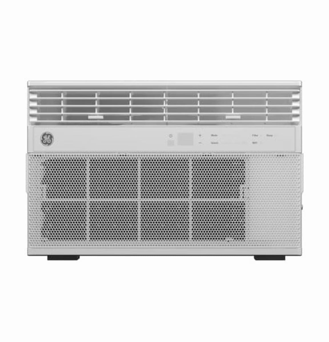 GE 8,000 BTU, 115V Smart Electronic Window Air Conditioner with Remote, Covers up to 350 Sq. Ft., with Wifi