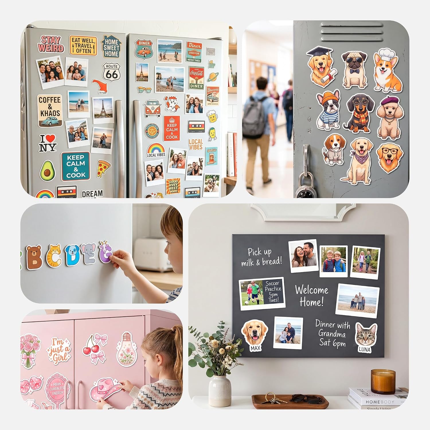 Likcut Printable Magnetic Sheets for Inkjet Printer, 8.5"X11" Flexible Magnetic Paper Sheets for Create Custom Magnets, DIY Crafts, Photo, Fridge Magnets, Cruise Ship Essentials, Labels, 10 Sheets