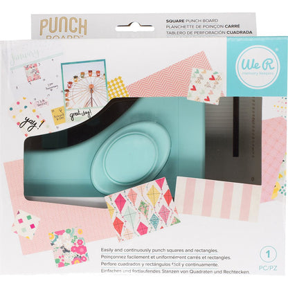 We R Square Punch Board-