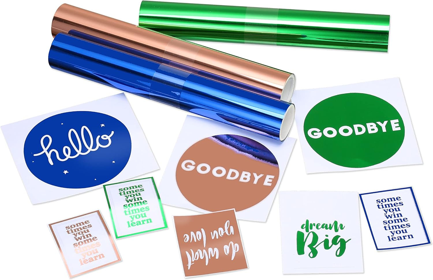 SINCHI Powerlami Laminator/Foil Applicator & 8-Color Pack Foil Rolls