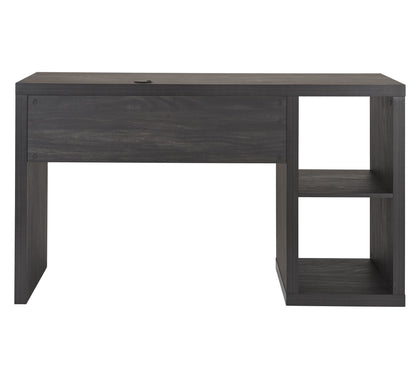 Cube Storage Office Desk, Charcoal