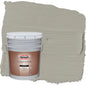 Fundamentals Hot Stone / Gray Semi-Gloss Exterior Paint, 5 Gallon