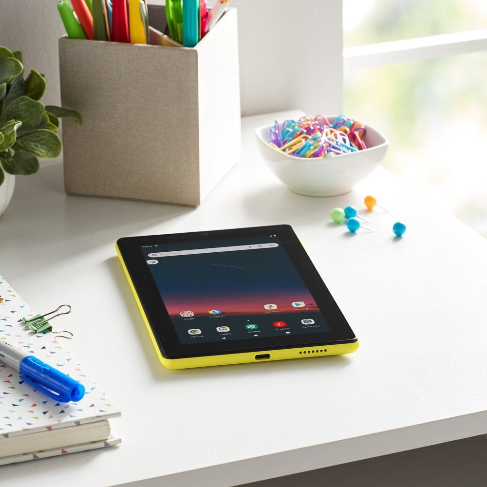 7" Tablet, 32GB (2022 Model) , 2.0 Ghz Quad-Core Processor, Chartreuse