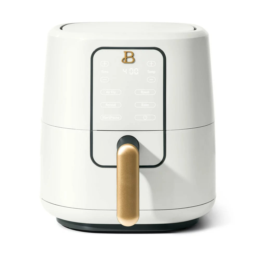 3 Qt Air Fryer with Turbocrisp Technology, White Icing by Drew Barrymore