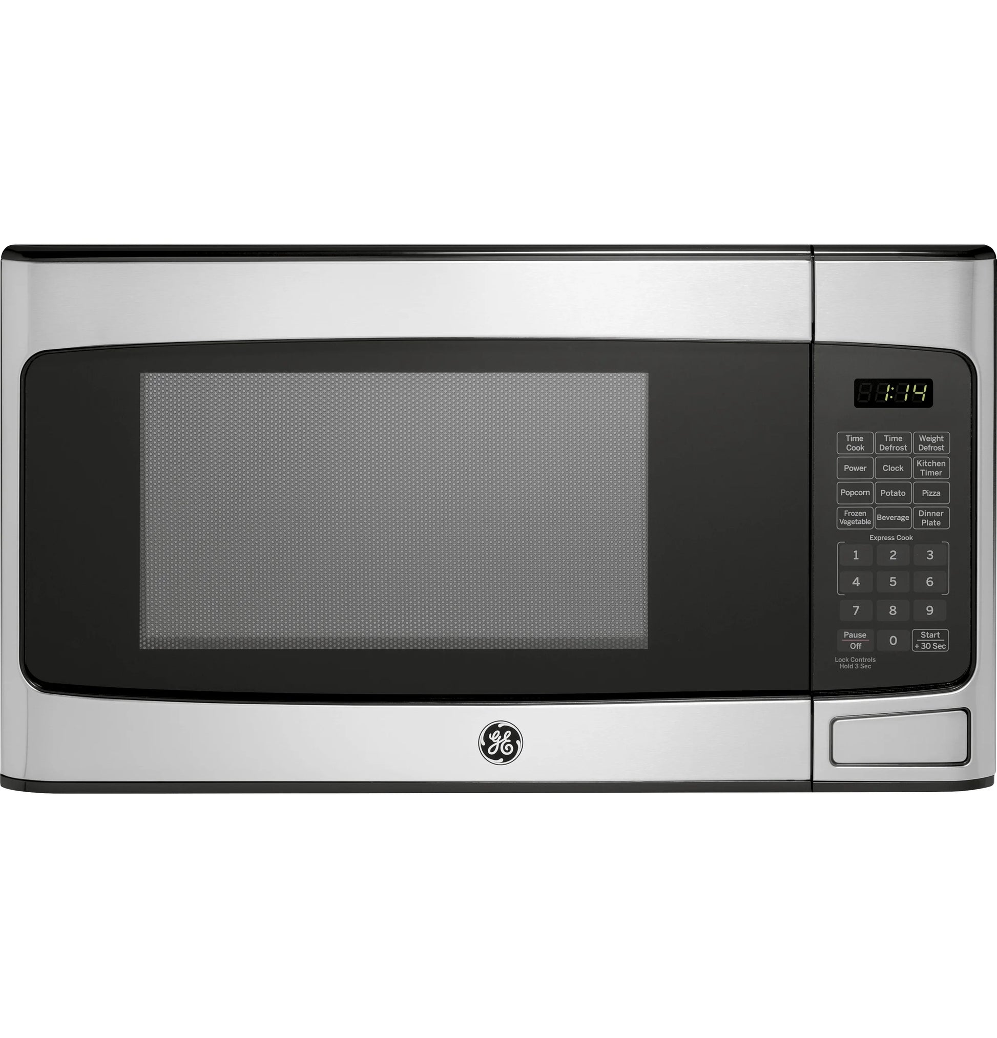1.1 Cu. Ft. Capacity Countertop Microwave Oven Stainless Steel