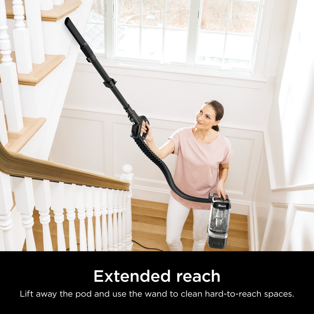 ® Rotator® Lift-Away® Upright Vacuum with Duoclean® Powerfins® and Self-Cleaning Brushroll, LA500WM