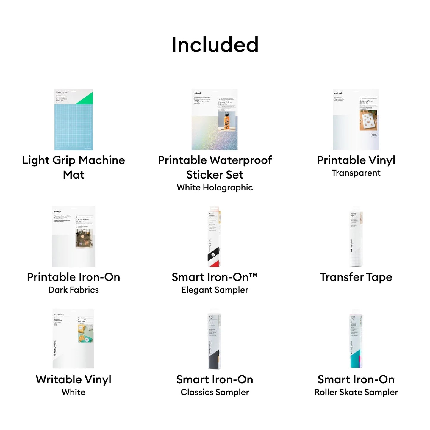 Cricut Joy Xtra Materials Starter Bundle