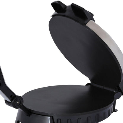 TS-128 Stainless Steel Non-Stick Electric Tortilla Maker, 10-Inch