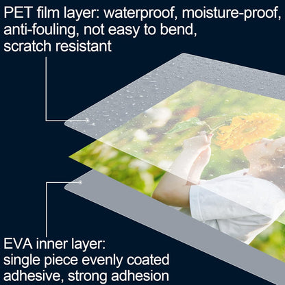 HERKKA 600 Pack Laminating Sheets, Holds 8.5 X 11 Inch Sheets, 3 Mil Clear Thermal Laminating Pouches 9 X 11.5 Inch Lamination Sheet Paper for Laminator, round Corner Letter Size