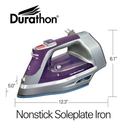 Durathon Digital Retractable Cord Iron, Model 19902R