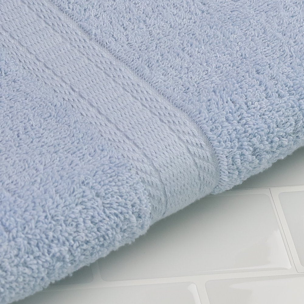 Solid Bath Sheet, Blue Shell