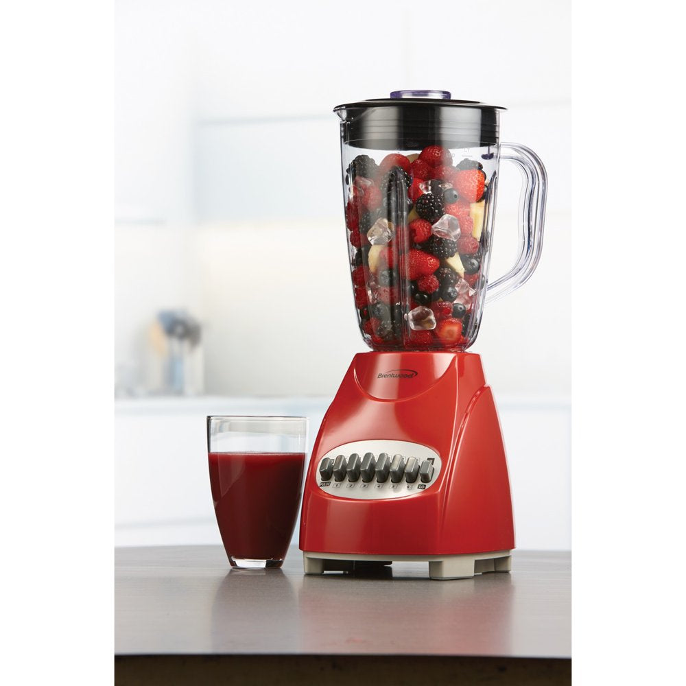 350W 50 Oz 12-Speed Blender, Red